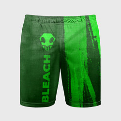 Шорты спортивные мужские Bleach - green gradient по-вертикали, цвет: 3D-принт