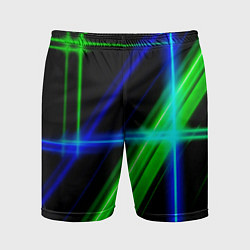 Мужские спортивные шорты Color blue black green