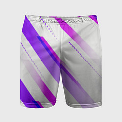 Мужские спортивные шорты Color white pink