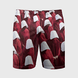 Шорты спортивные мужские Рассказ служанки паттерн, цвет: 3D-принт