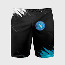 Шорты спортивные мужские Napoli краски текстура, цвет: 3D-принт