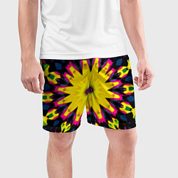 Шорты спортивные мужские Звездный калейдоскоп, цвет: 3D-принт — фото 2