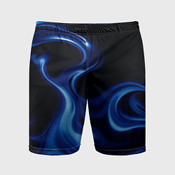 Шорты спортивные мужские Color blue smoke, цвет: 3D-принт