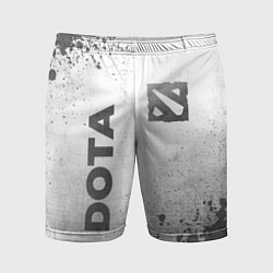 Мужские спортивные шорты Dota - white gradient вертикально