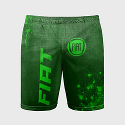 Шорты спортивные мужские Fiat - green gradient вертикально, цвет: 3D-принт