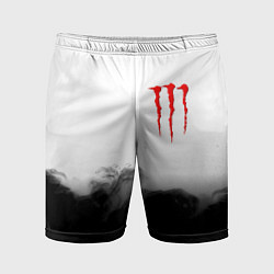 Мужские спортивные шорты Monster energy splash smoke