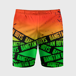 Мужские спортивные шорты Bangtan Boys steel grunge