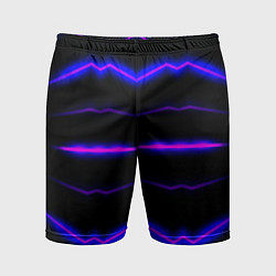 Мужские спортивные шорты Color multicoloured neon stripes