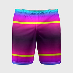 Шорты спортивные мужские Color neon, цвет: 3D-принт