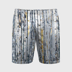 Мужские спортивные шорты Новогодний дождик