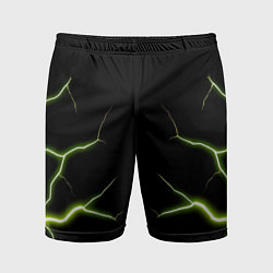 Мужские спортивные шорты Color green black