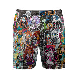 Мужские спортивные шорты Monster High: Company