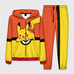 Костюм мужской Pikachu, цвет: 3D-красный