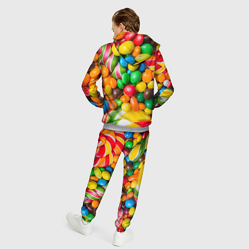 Мужской костюм Сладкие конфетки / 3D-Меланж – фото 4
