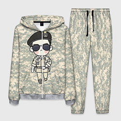 Мужской костюм Song Joong Ki: Camo