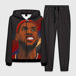 Костюм мужской LeBron Smile, цвет: 3D-черный