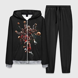 Костюм мужской Michael Jordan Style, цвет: 3D-меланж