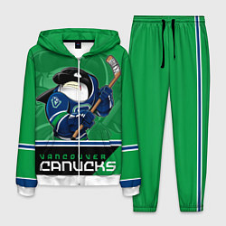 Костюм мужской Vancouver Canucks, цвет: 3D-белый