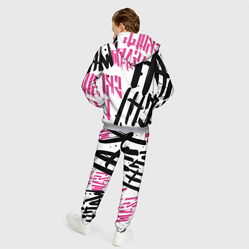 Мужской костюм Kai Wachi / 3D-Меланж – фото 4