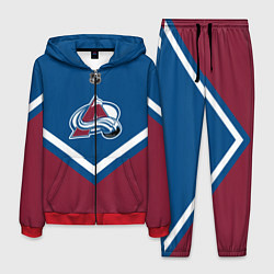 Костюм мужской NHL: Colorado Avalanche, цвет: 3D-красный