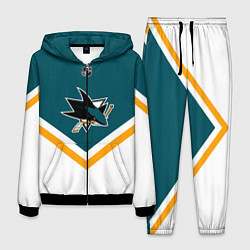 Костюм мужской NHL: San Jose Sharks, цвет: 3D-черный