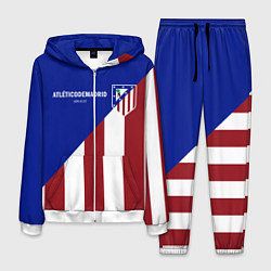 Костюм мужской FC Atletico Madrid, цвет: 3D-белый