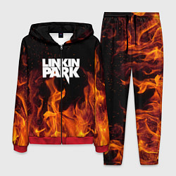 Костюм мужской Linkin Park: Hell Flame, цвет: 3D-красный