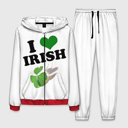 Мужской костюм Ireland, I love Irish