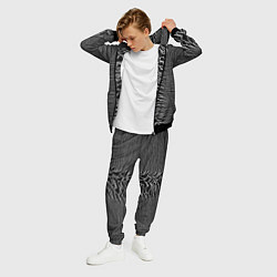 Костюм мужской Joy Division: Unknown Pleasures, цвет: 3D-черный — фото 2