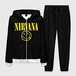 Костюм мужской Nirvana Rock, цвет: 3D-белый