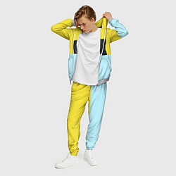 Костюм мужской Черный кот выглядывает, цвет: 3D-меланж — фото 2