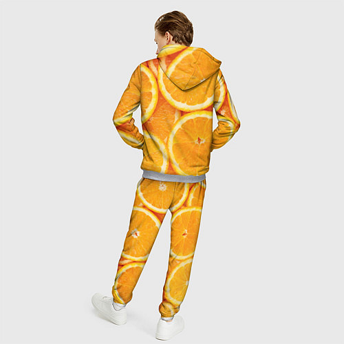 Мужской костюм Апельсинка / 3D-Меланж – фото 4