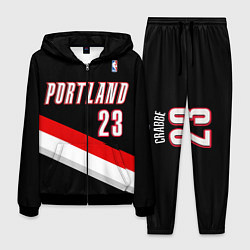 Костюм мужской Portland Trail Blazers 23, цвет: 3D-черный