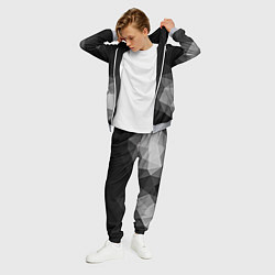 Костюм мужской Abstract gray, цвет: 3D-меланж — фото 2