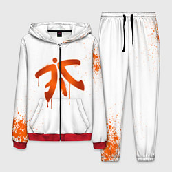 Костюм мужской Fnatic: White collection, цвет: 3D-красный