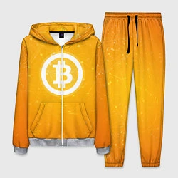 Мужской костюм Bitcoin Orange