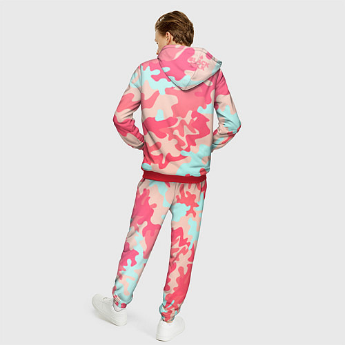 Мужской костюм Black Milk: pink / 3D-Красный – фото 4