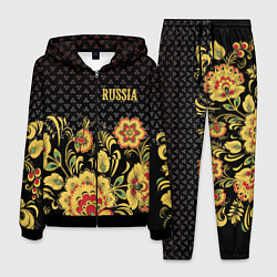 Костюм мужской Russia: black edition, цвет: 3D-черный