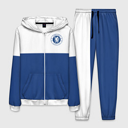 Костюм мужской Chelsea FC: Light Blue, цвет: 3D-белый