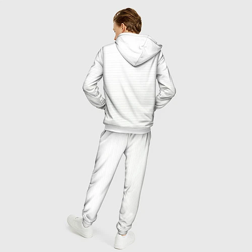 Мужской костюм A S Roma - WHITE N 98 NEW 2022 / 3D-Белый – фото 4