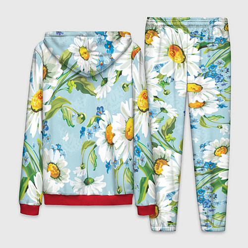 Мужской костюм Ромашки / 3D-Красный – фото 2