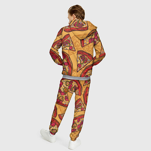 Мужской костюм Пицца / 3D-Меланж – фото 4
