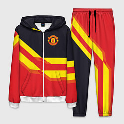 Костюм мужской Man United FC: Red style, цвет: 3D-белый