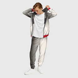 Костюм мужской Первый снег, цвет: 3D-красный — фото 2