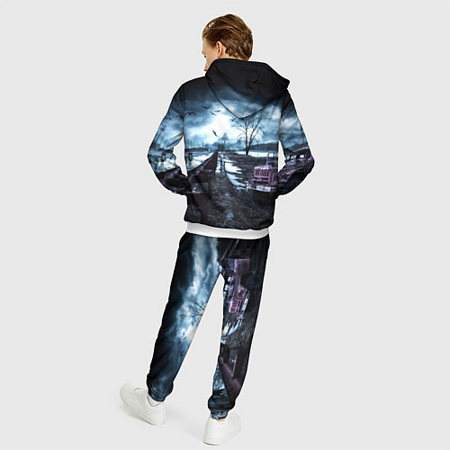 Мужской костюм S.T.A.L.K.E.R: Денис / 3D-Белый – фото 4