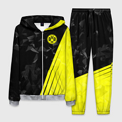 Костюм мужской FC Borussia Dortmund: Abstract, цвет: 3D-меланж