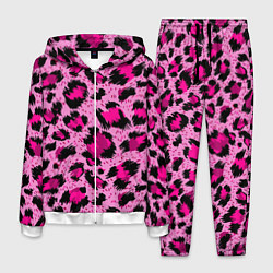 Мужской костюм Розовый леопард