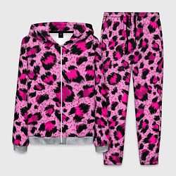 Мужской костюм Розовый леопард