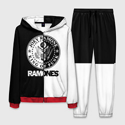 Костюм мужской Ramones B&W, цвет: 3D-красный