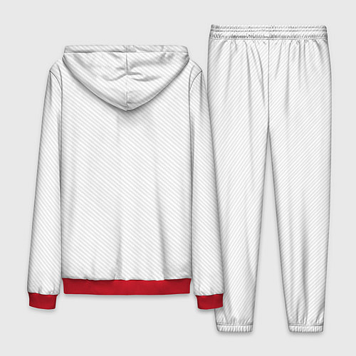 Мужской костюм BMW Motorsport: White Carbon / 3D-Красный – фото 2